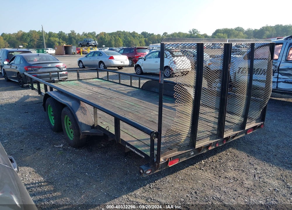 2016 LOAD TRAIL 18' UTILITY TRAILER VIN: 4ZEUT1825G1108487