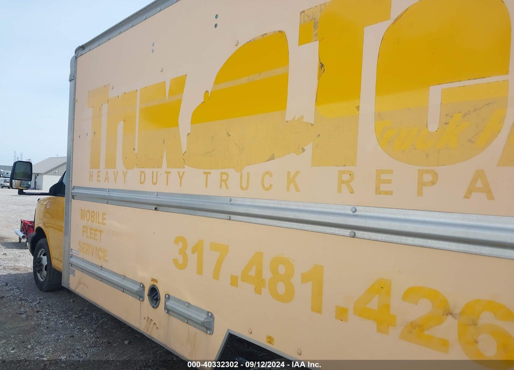 2009 GMC SAVANA CUTAWAY WORK VAN VIN: 1GDJG31K191902550