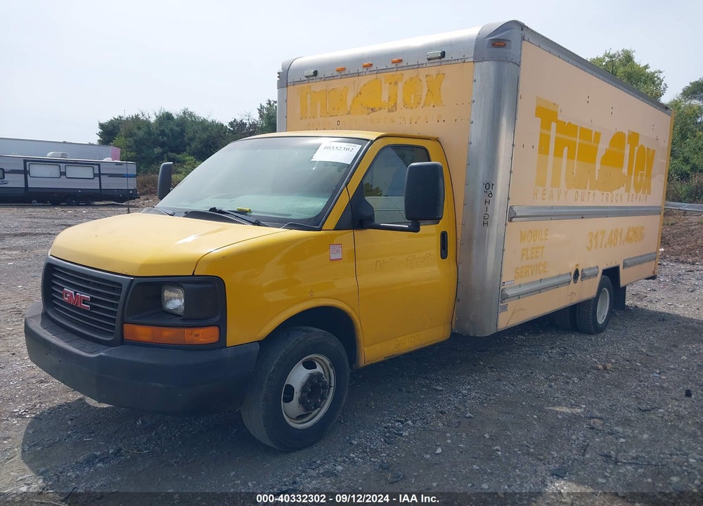 2009 GMC SAVANA CUTAWAY WORK VAN VIN: 1GDJG31K191902550