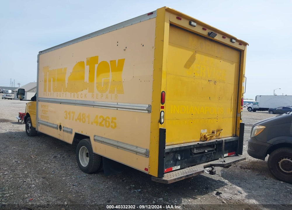 2009 GMC SAVANA CUTAWAY WORK VAN VIN: 1GDJG31K191902550