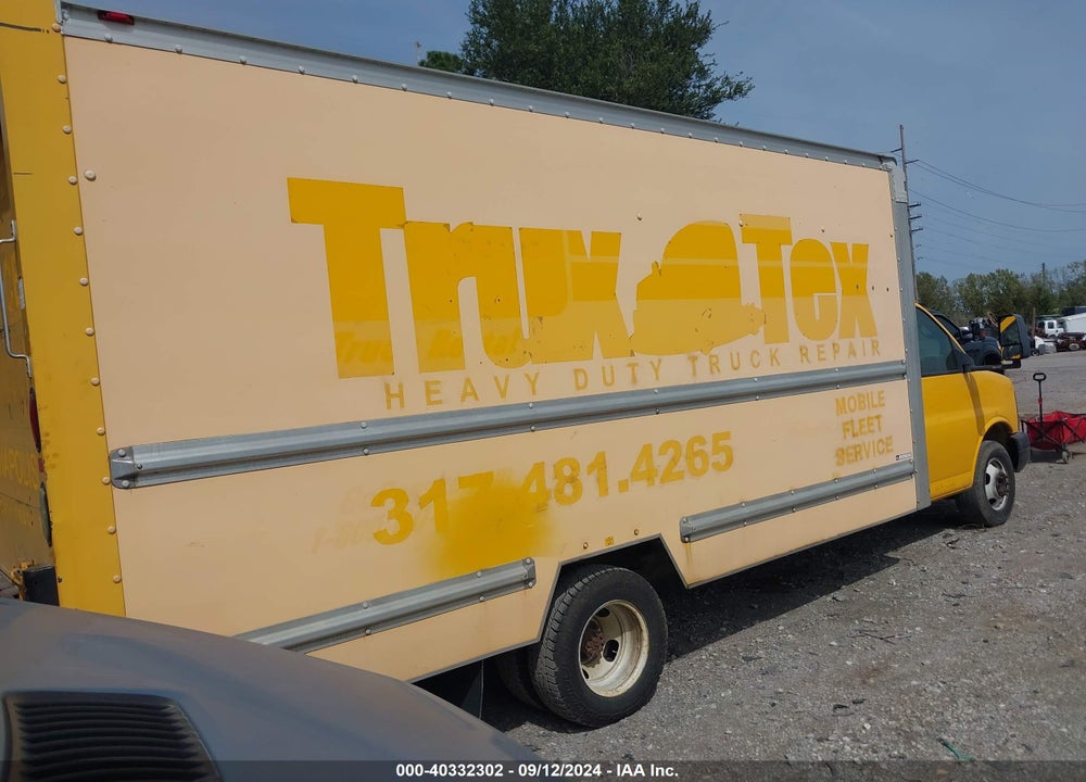 2009 GMC SAVANA CUTAWAY WORK VAN VIN: 1GDJG31K191902550