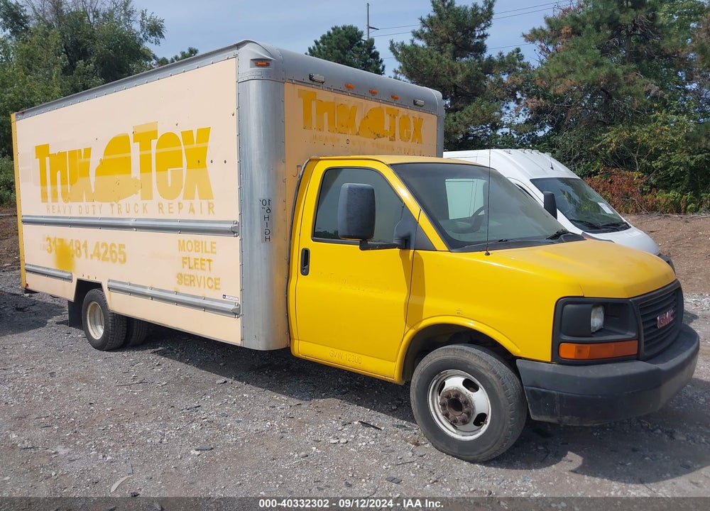 2009 GMC SAVANA CUTAWAY WORK VAN VIN: 1GDJG31K191902550