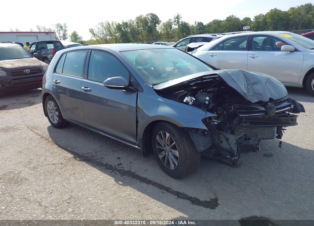 2015 VOLKSWAGEN GOLF TSI S 4-DOOR VIN: 3VW217AU7FM037114