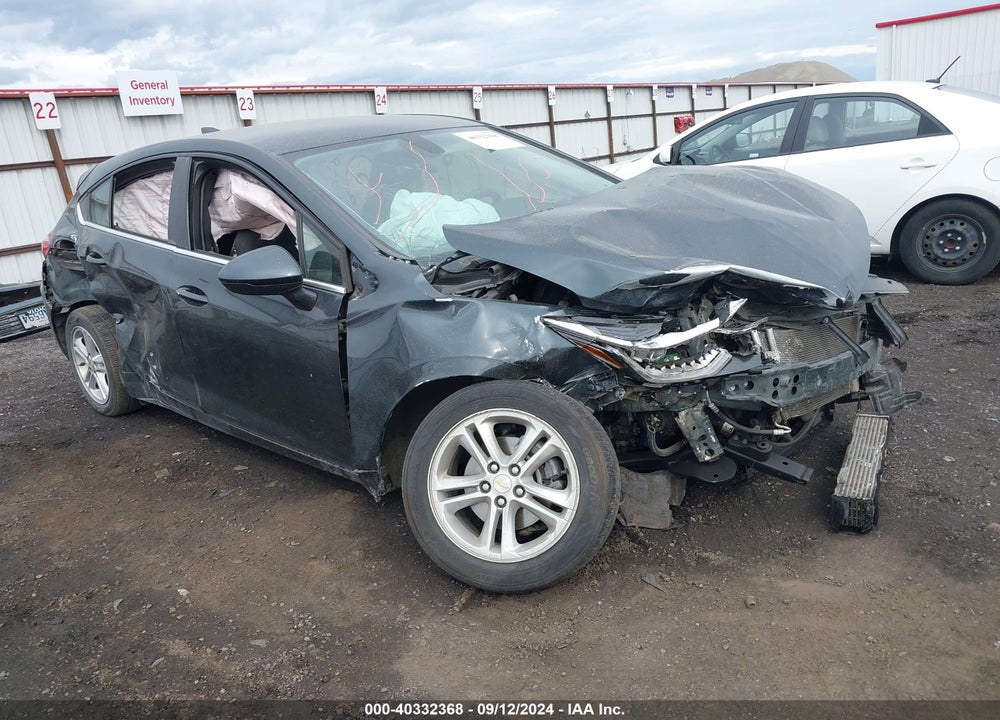 2018 CHEVROLET CRUZE LT AUTO VIN: 3G1BE6SM9JS653703