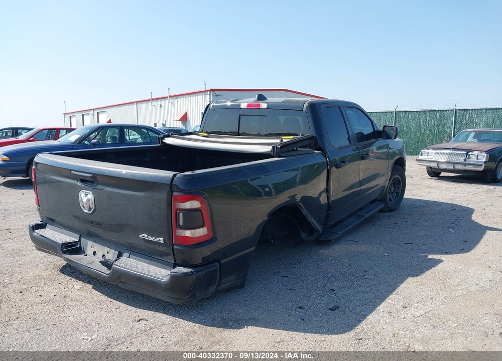 2023 RAM 1500 TRADESMAN QUAD CAB 4X4 6'4 BOX VIN: 1C6RRFCGXPN570617