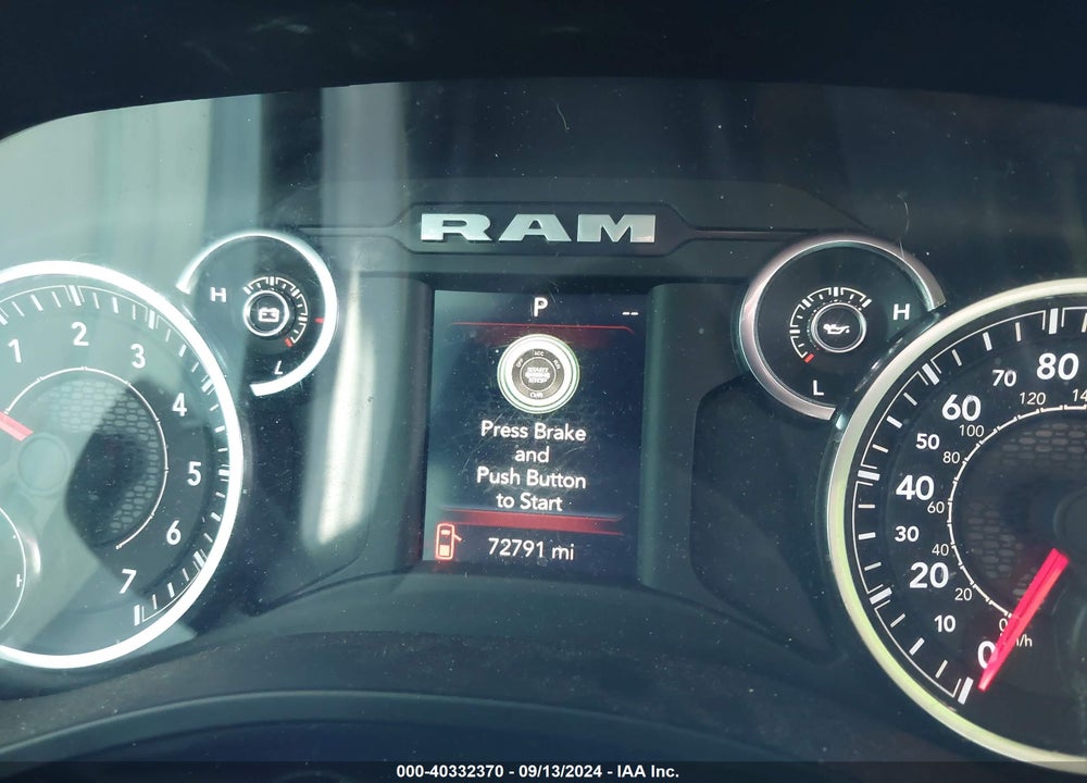 2023 RAM 1500 TRADESMAN QUAD CAB 4X4 6'4 BOX VIN: 1C6RRFCGXPN570617