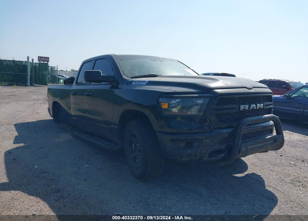 2023 RAM 1500 TRADESMAN QUAD CAB 4X4 6'4 BOX VIN: 1C6RRFCGXPN570617