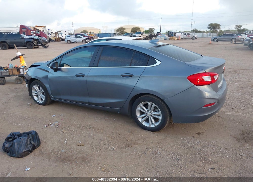 2019 CHEVROLET CRUZE LT VIN: 1G1BE5SM7K7139407