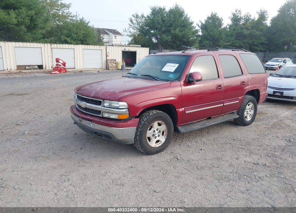 2004 CHEVROLET TAHOE LT VIN: 1GNEK13Z64J240967