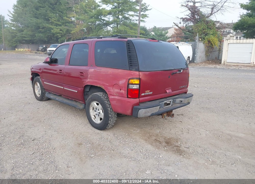 2004 CHEVROLET TAHOE LT VIN: 1GNEK13Z64J240967