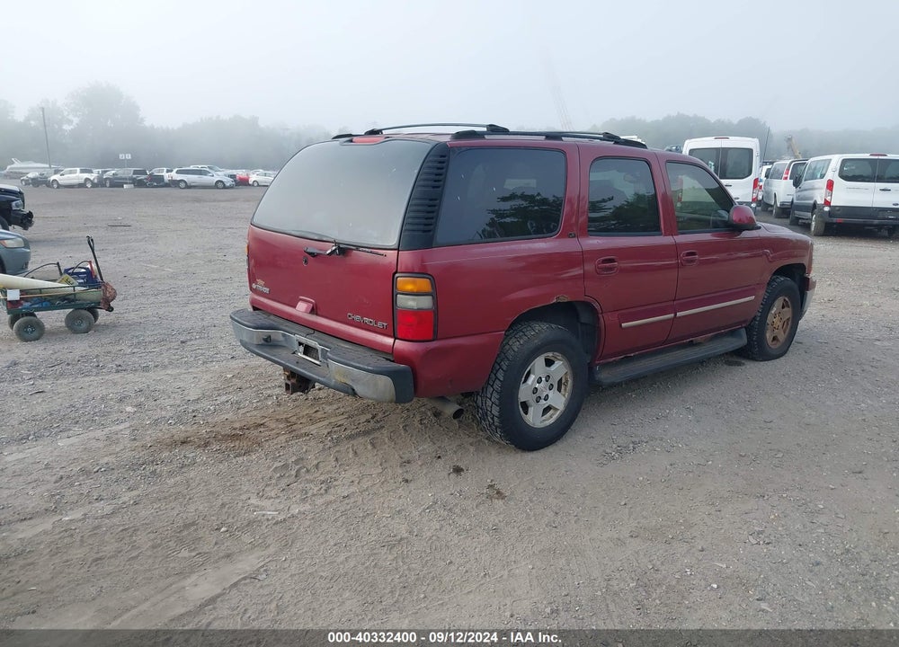 2004 CHEVROLET TAHOE LT VIN: 1GNEK13Z64J240967
