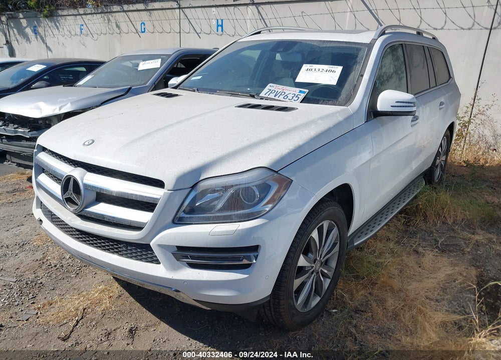 2016 MERCEDES-BENZ GL 450 4MATIC VIN: 4JGDF6EE9GA665910