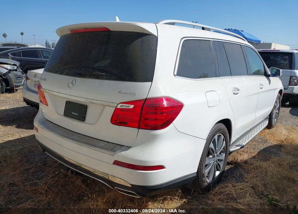 2016 MERCEDES-BENZ GL 450 4MATIC VIN: 4JGDF6EE9GA665910