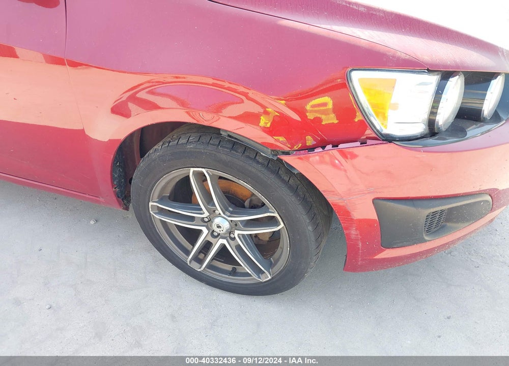 2012 CHEVROLET SONIC 2LS VIN: 1G1JA5SH2C4226726