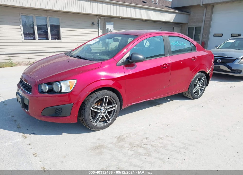 2012 CHEVROLET SONIC 2LS VIN: 1G1JA5SH2C4226726