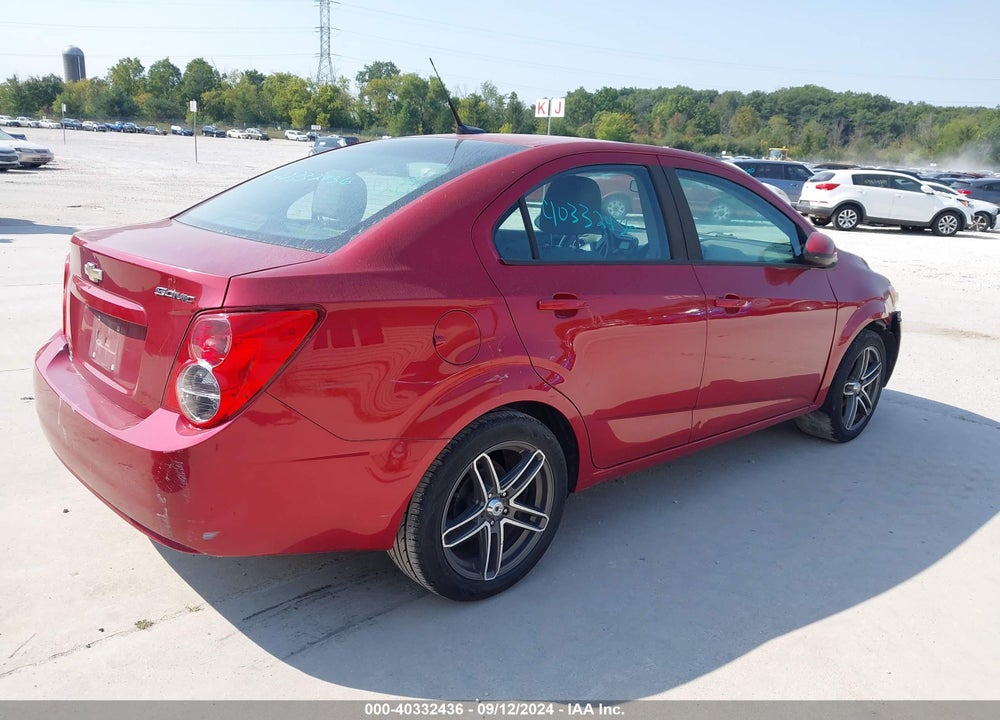 2012 CHEVROLET SONIC 2LS VIN: 1G1JA5SH2C4226726