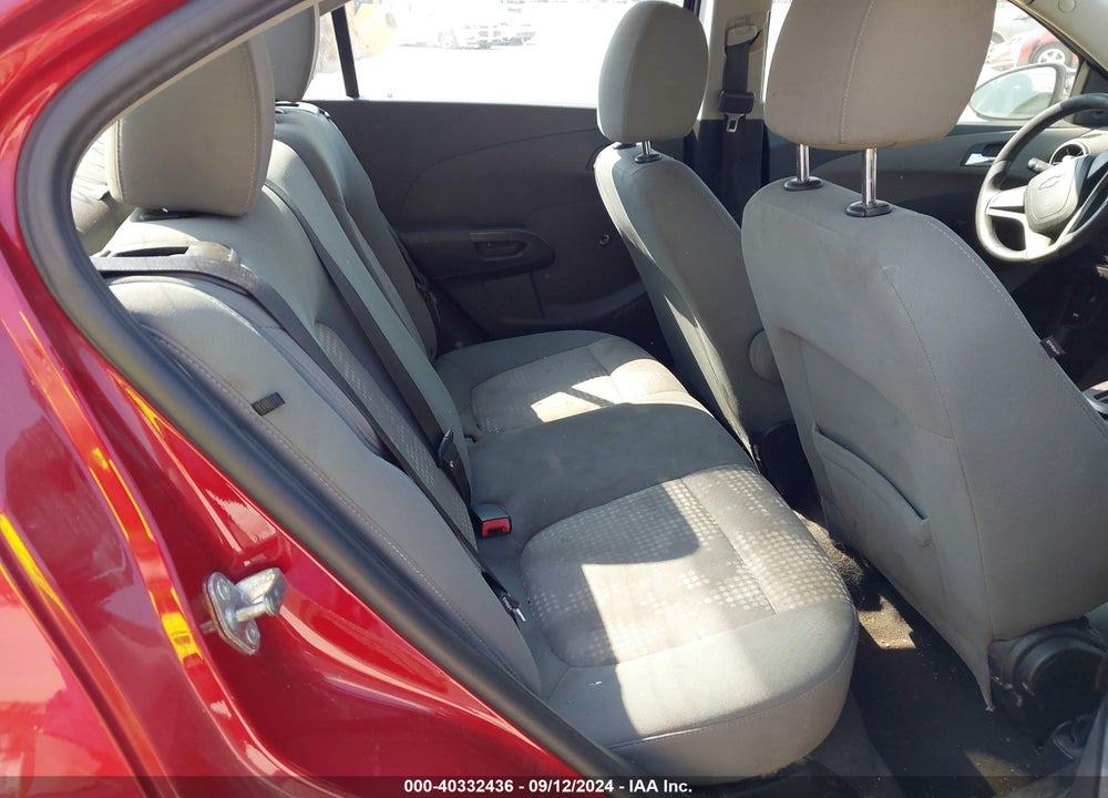 2012 CHEVROLET SONIC 2LS VIN: 1G1JA5SH2C4226726