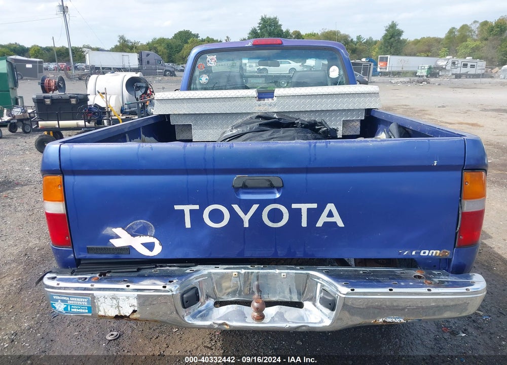 1996 TOYOTA TACOMA VIN: 4TAPM62N7TZ162783