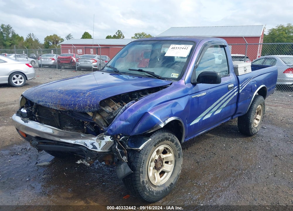 1996 TOYOTA TACOMA VIN: 4TAPM62N7TZ162783