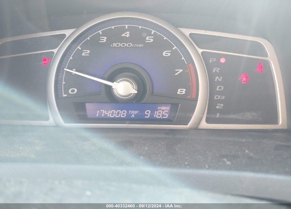 2008 HONDA CIVIC EX VIN: 1HGFA16898L090366