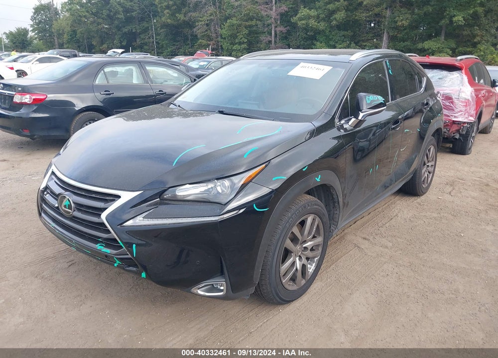 2016 LEXUS NX 200T VIN: JTJYARBZ5G2044538
