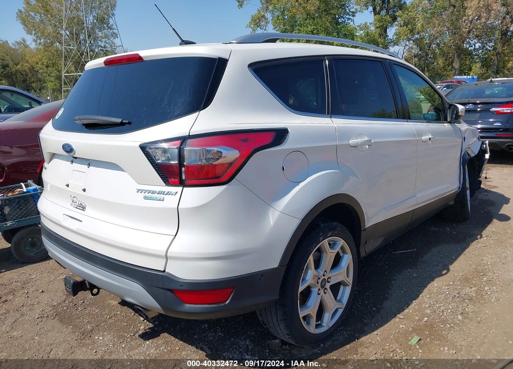 2017 FORD ESCAPE TITANIUM VIN: 1FMCU0J97HUE23124