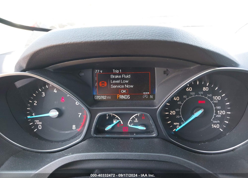 2017 FORD ESCAPE TITANIUM VIN: 1FMCU0J97HUE23124