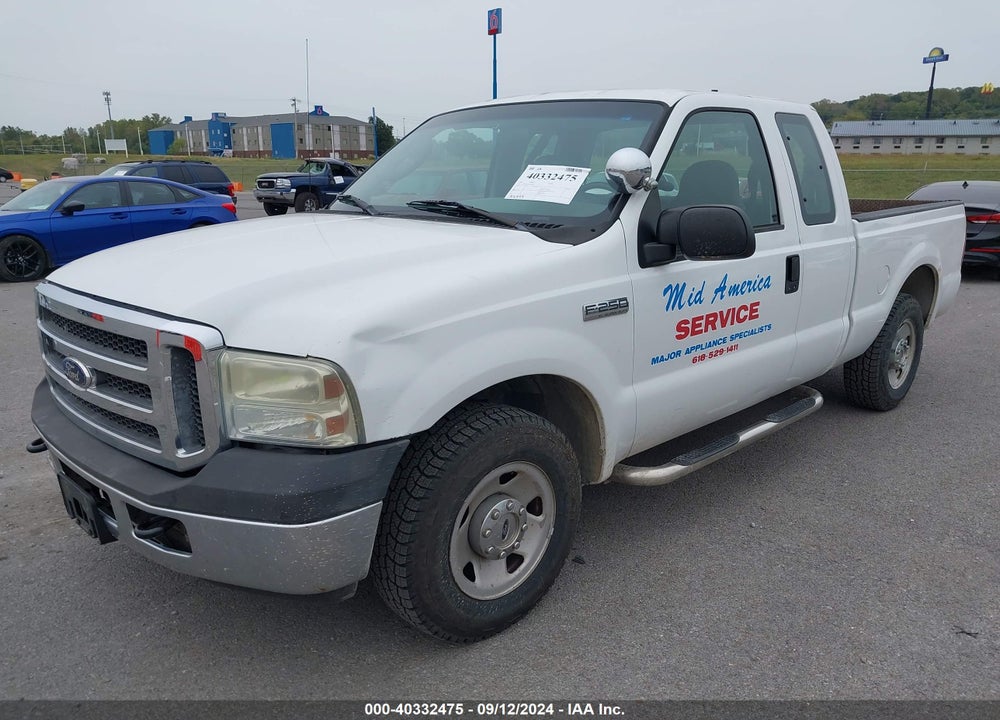 2007 FORD F-250 LARIAT/XL/XLT VIN: 1FTNX20577EB48393