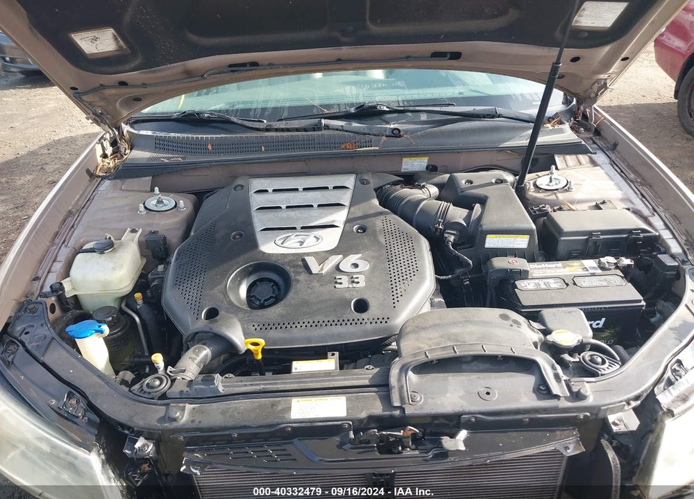 2006 HYUNDAI SONATA GLS V6/LX V6 VIN: 5NPEU46F66H017667