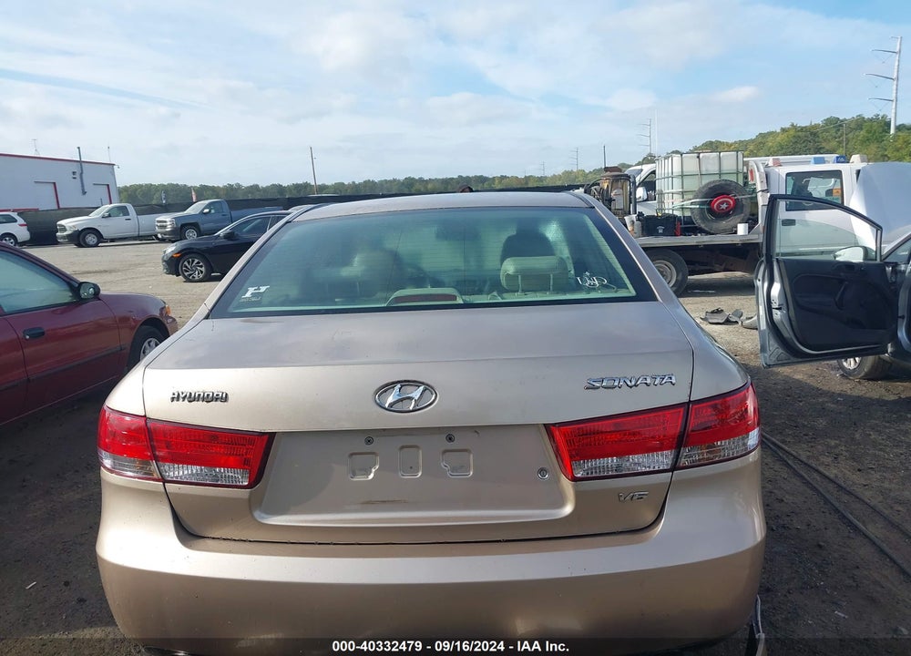 2006 HYUNDAI SONATA GLS V6/LX V6 VIN: 5NPEU46F66H017667