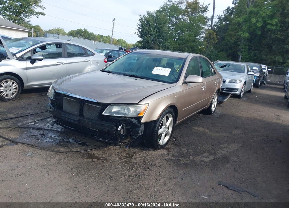 2006 HYUNDAI SONATA GLS V6/LX V6 VIN: 5NPEU46F66H017667