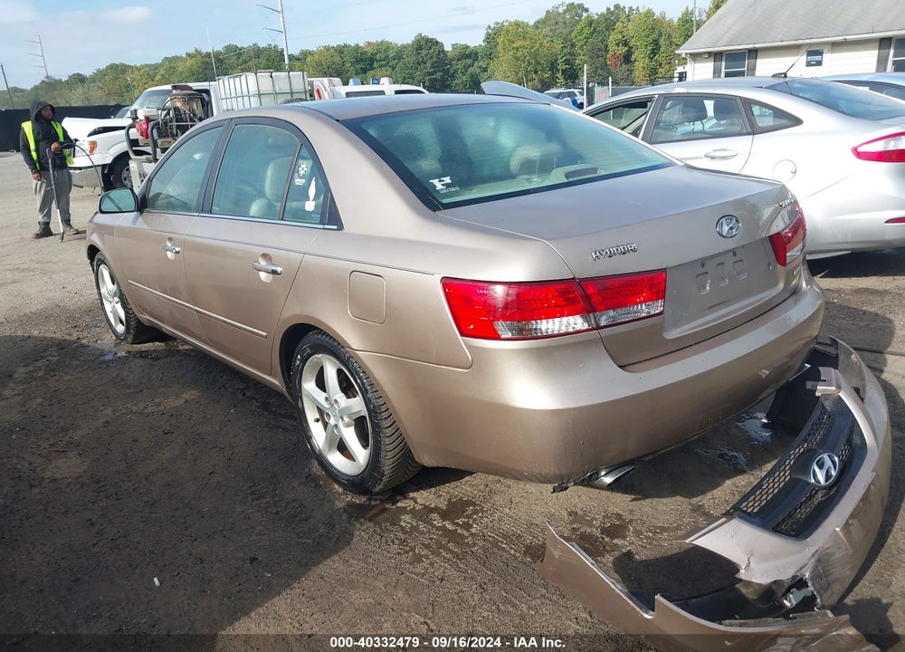 2006 HYUNDAI SONATA GLS V6/LX V6 VIN: 5NPEU46F66H017667