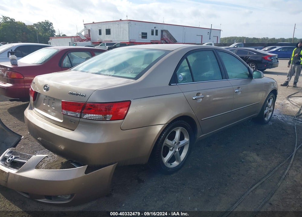 2006 HYUNDAI SONATA GLS V6/LX V6 VIN: 5NPEU46F66H017667