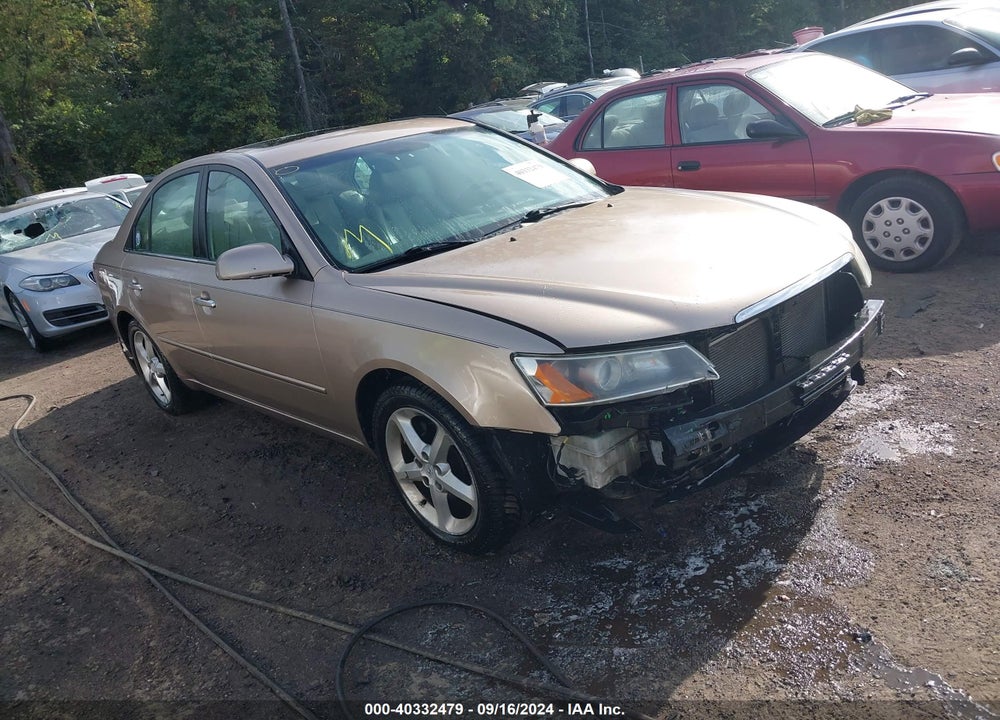 2006 HYUNDAI SONATA GLS V6/LX V6 VIN: 5NPEU46F66H017667