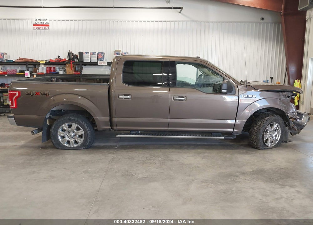 2016 FORD F-150 XLT VIN: 1FTEW1EF2GKE31445