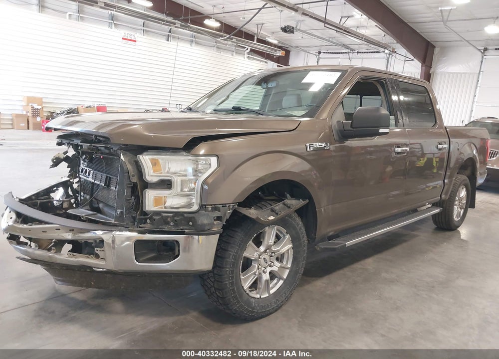 2016 FORD F-150 XLT VIN: 1FTEW1EF2GKE31445