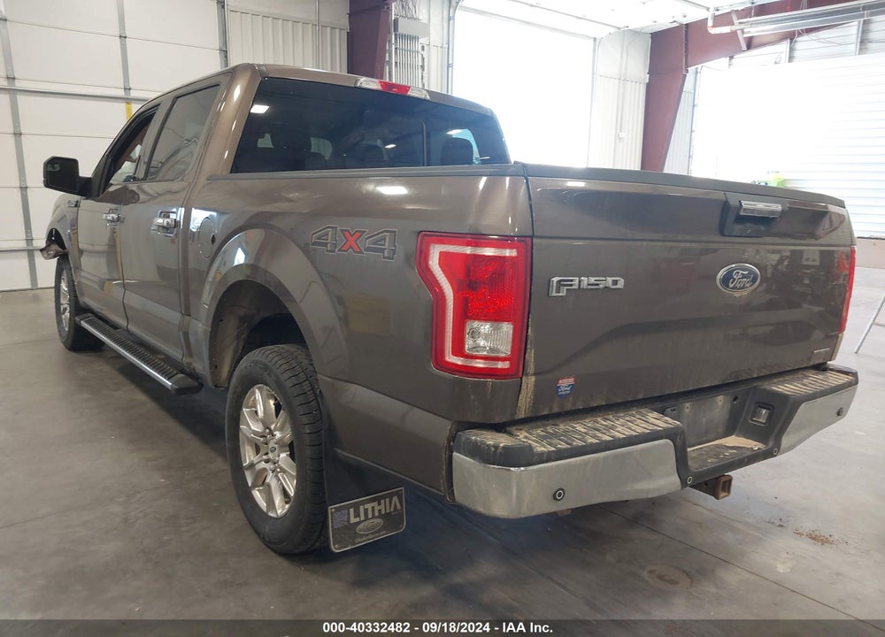 2016 FORD F-150 XLT VIN: 1FTEW1EF2GKE31445