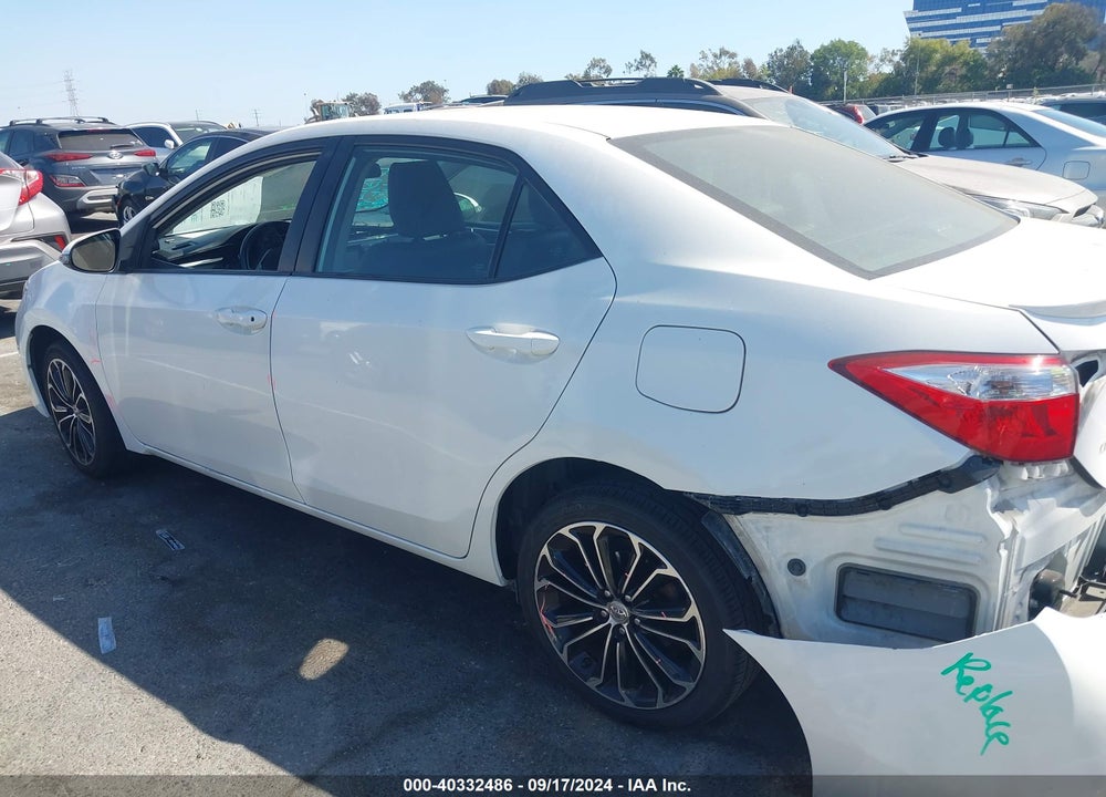 2016 TOYOTA COROLLA S PLUS VIN: 5YFBURHE9GP547138
