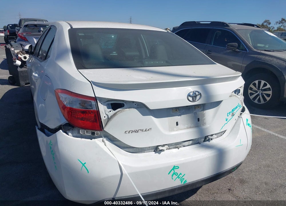 2016 TOYOTA COROLLA S PLUS VIN: 5YFBURHE9GP547138
