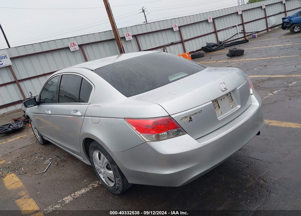 2009 HONDA ACCORD 2.4 LX VIN: 1HGCP26349A086248