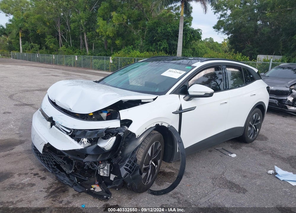 2022 VOLKSWAGEN ID.4 PRO S VIN: WVGTMPE2XNP071141