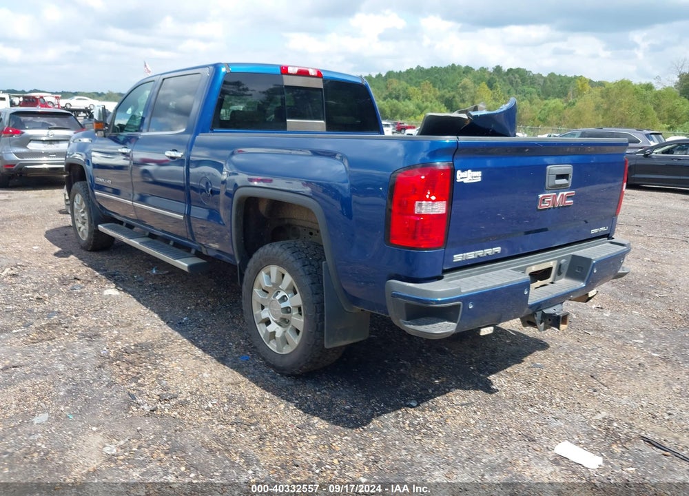 2017 GMC SIERRA 2500HD DENALI VIN: 1GT12UEG3HF161642