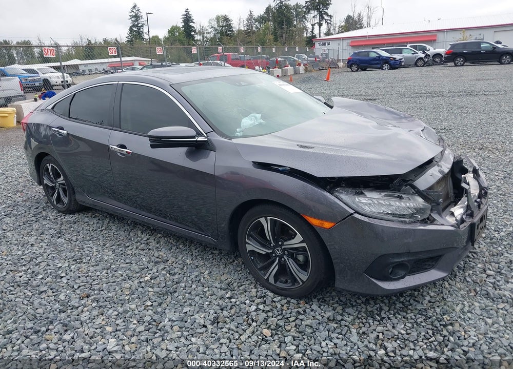 2018 HONDA CIVIC TOURING VIN: JHMFC1F96JX011105