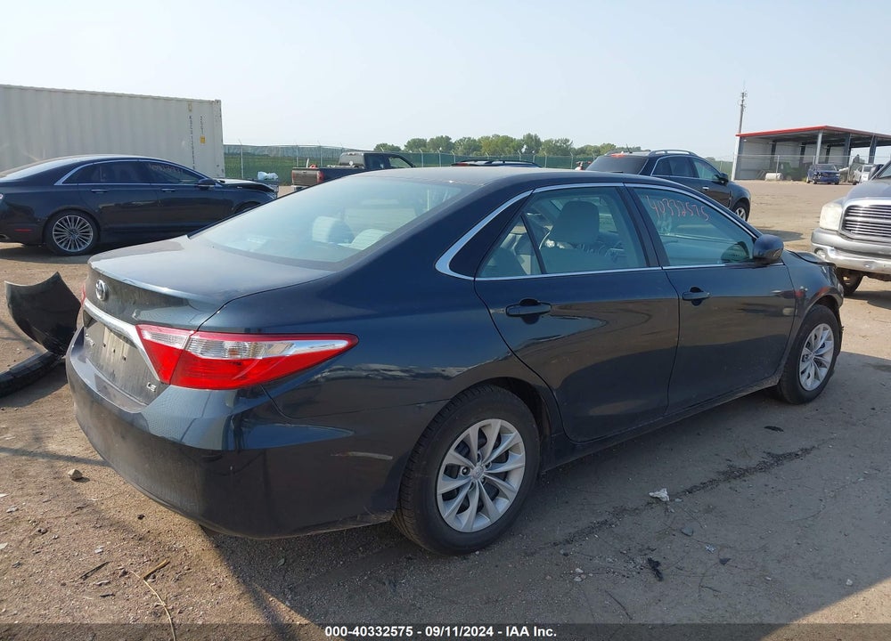 2016 TOYOTA CAMRY LE VIN: 4T4BF1FK3GR538315