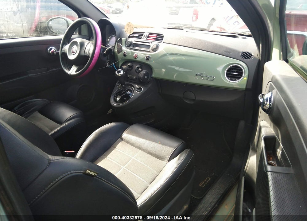 2012 FIAT 500 SPORT VIN: 3C3CFFBR0CT110147