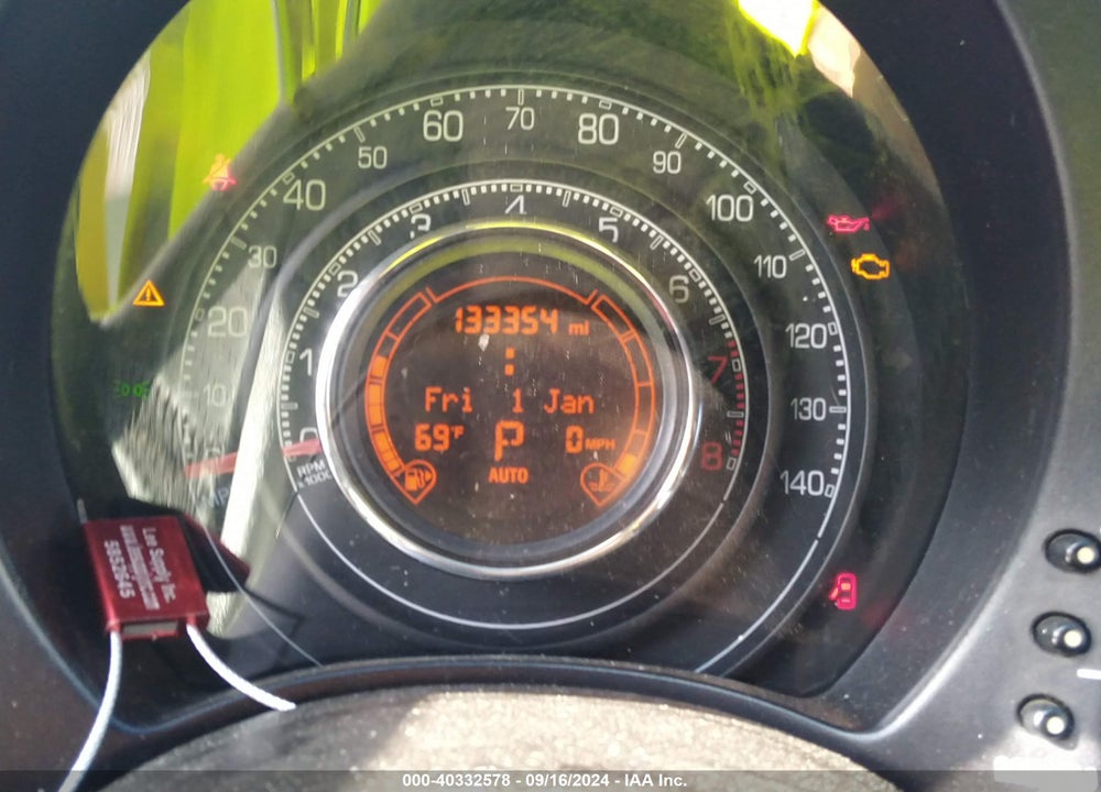 2012 FIAT 500 SPORT VIN: 3C3CFFBR0CT110147