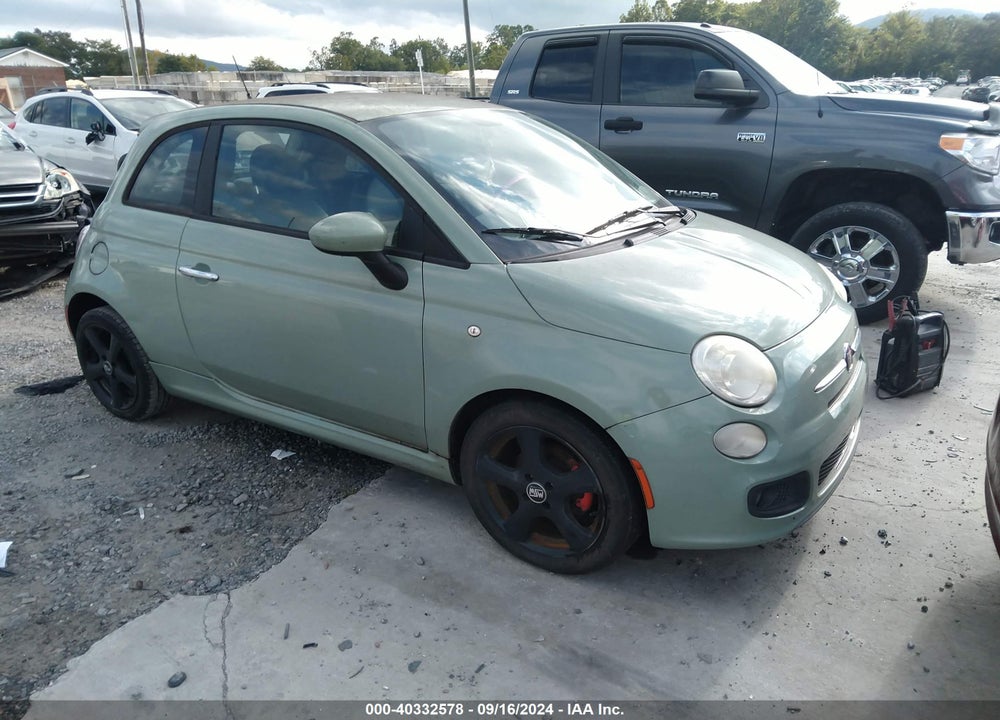 2012 FIAT 500 SPORT VIN: 3C3CFFBR0CT110147