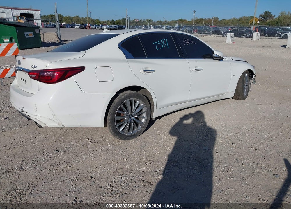 2018 INFINITI Q50 3.0T LUXE VIN: JN1EV7AP7JM361542