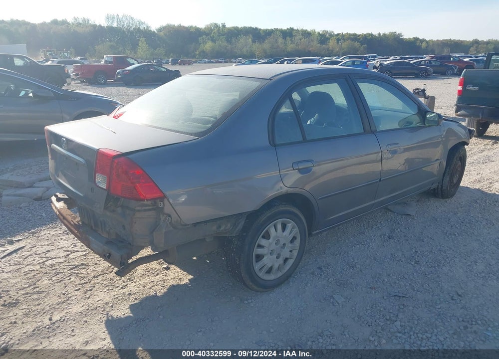 2004 HONDA CIVIC LX VIN: 1HGES16514L025455