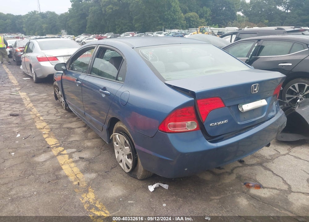 2008 HONDA CIVIC LX VIN: 2HGFA16528H529877
